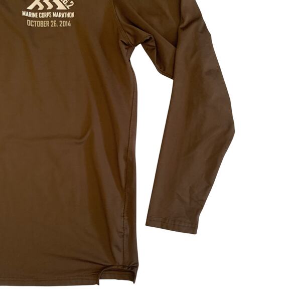 Marine Corps Marathon 2014 Men's Size L Long Sleeve Pullover T-Shirt - Picture 12 of 16